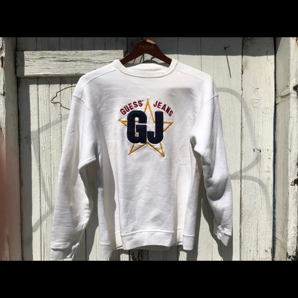 SOLD Vintage Guess Jeans Crewneck Sweatshirt Large - Picture 2 of 7